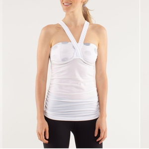 Lululemon White Some Like It Hot Tank‎
